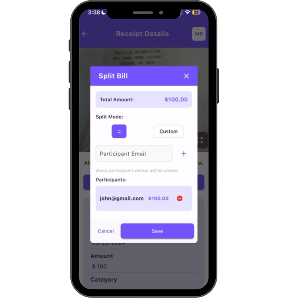 Receipts Management