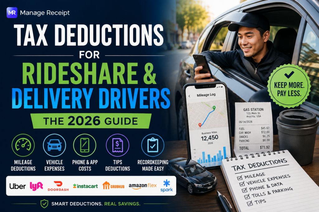 Tax Deductions for Rideshare and Delivery Drivers