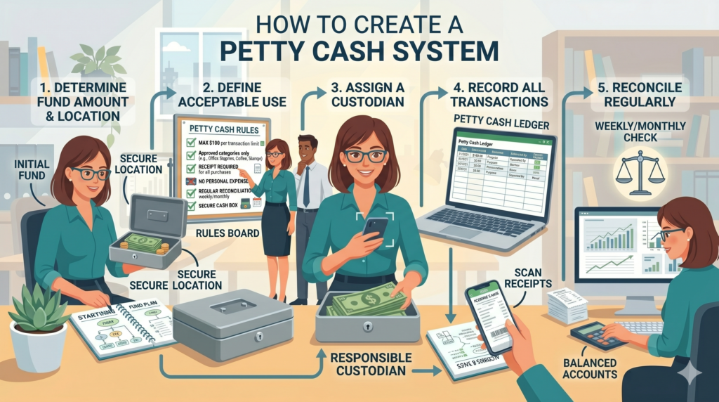 How to Create a Petty Cash System for Small Businesses