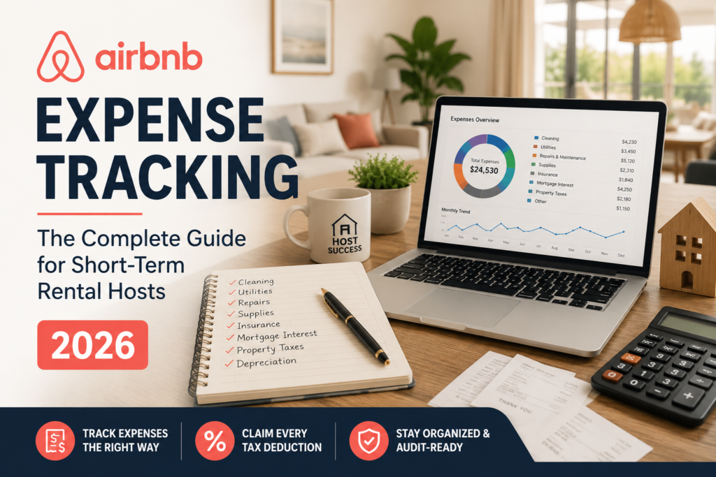 Airbnb Expense Tracking: The Complete Guide for Short-Term Rental Hosts (2026)