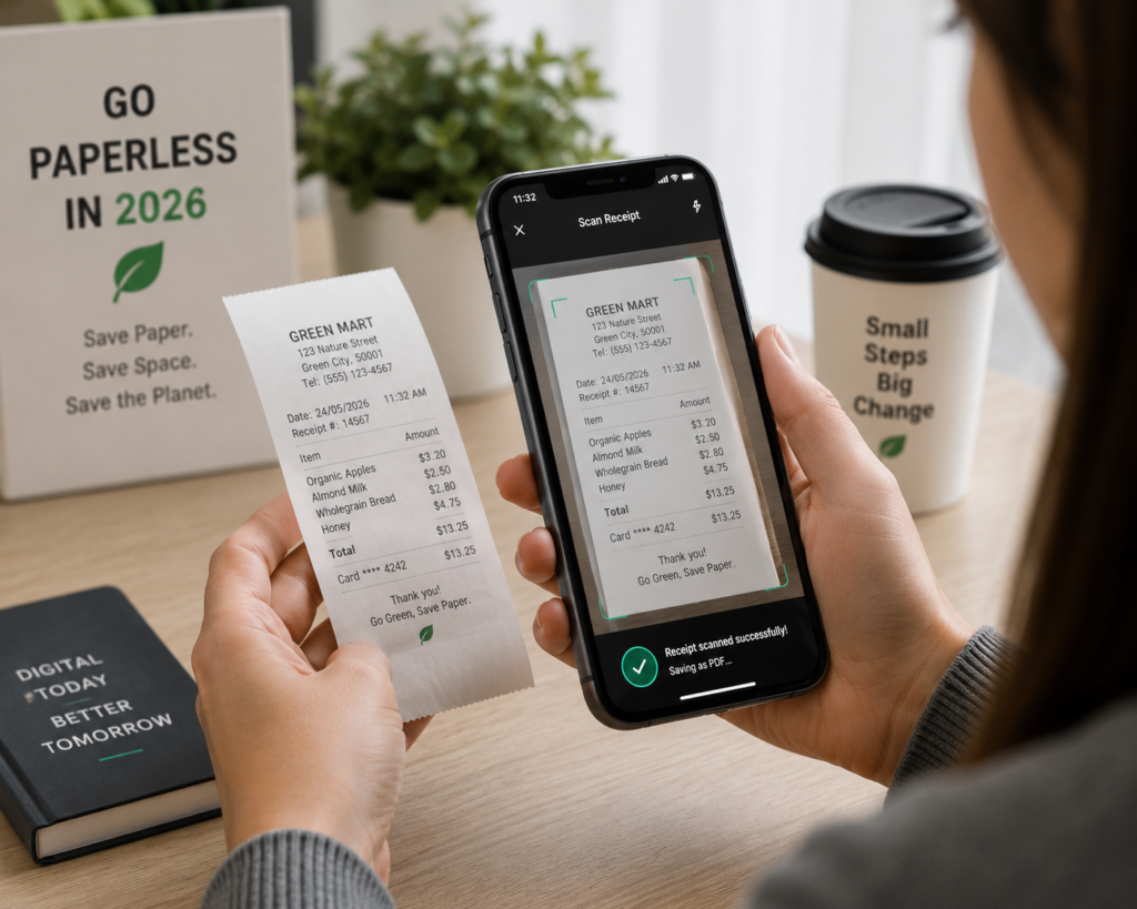 How to Go Completely Paperless With Your Receipts in 2026