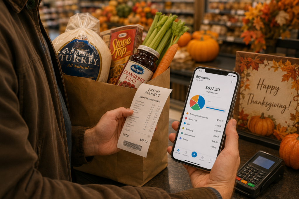 How to Track Thanksgiving Groceries and Save Money