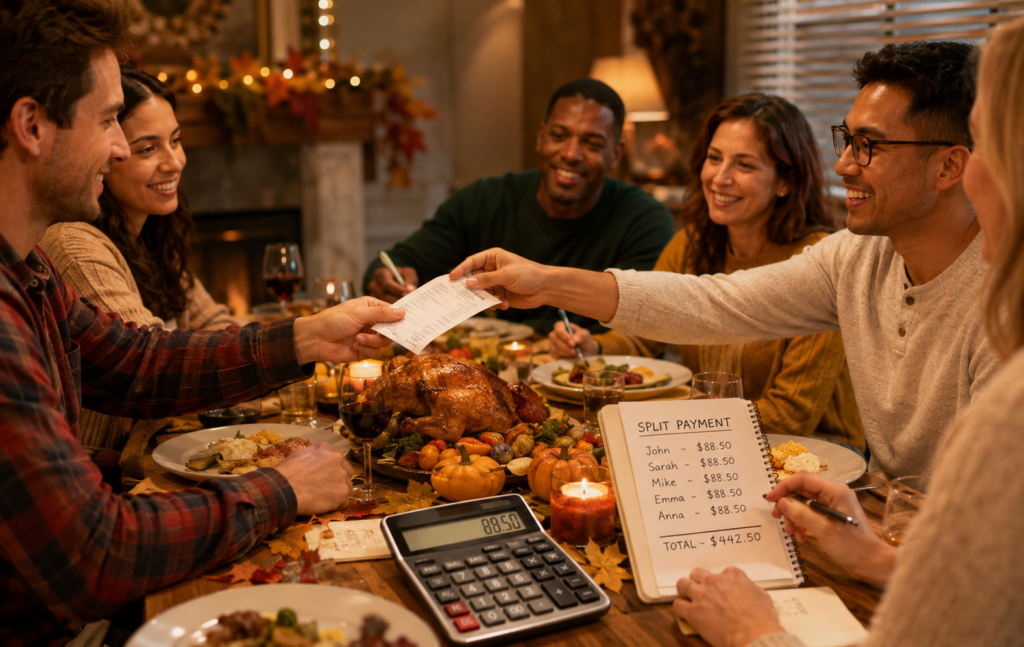 How to Split Thanksgiving Dinner Costs Fairly With Guests