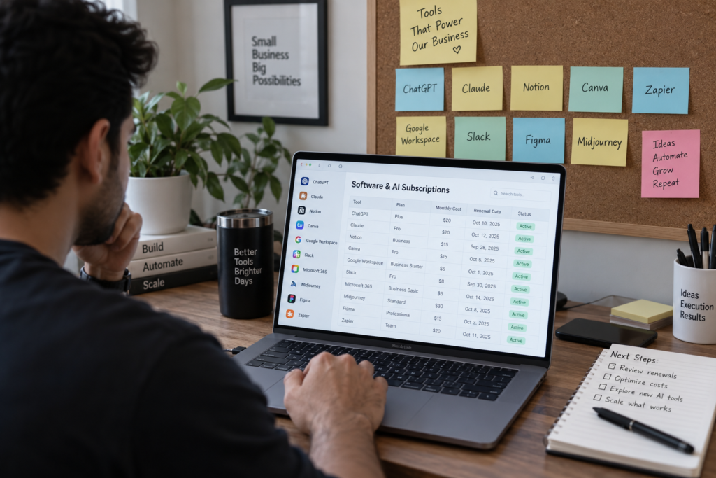 AI Tool Subscriptions for Small Business: What’s Deductible